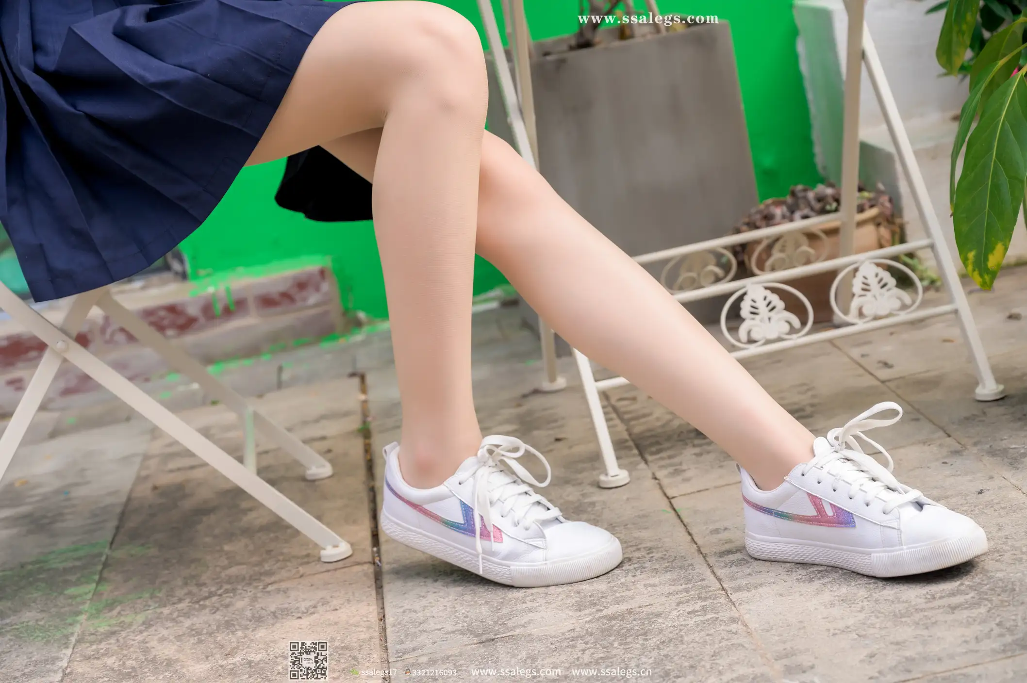[爱美足] NO.422 漫漫白色jk制服肉丝写真(下) 丝社#[124P]-10