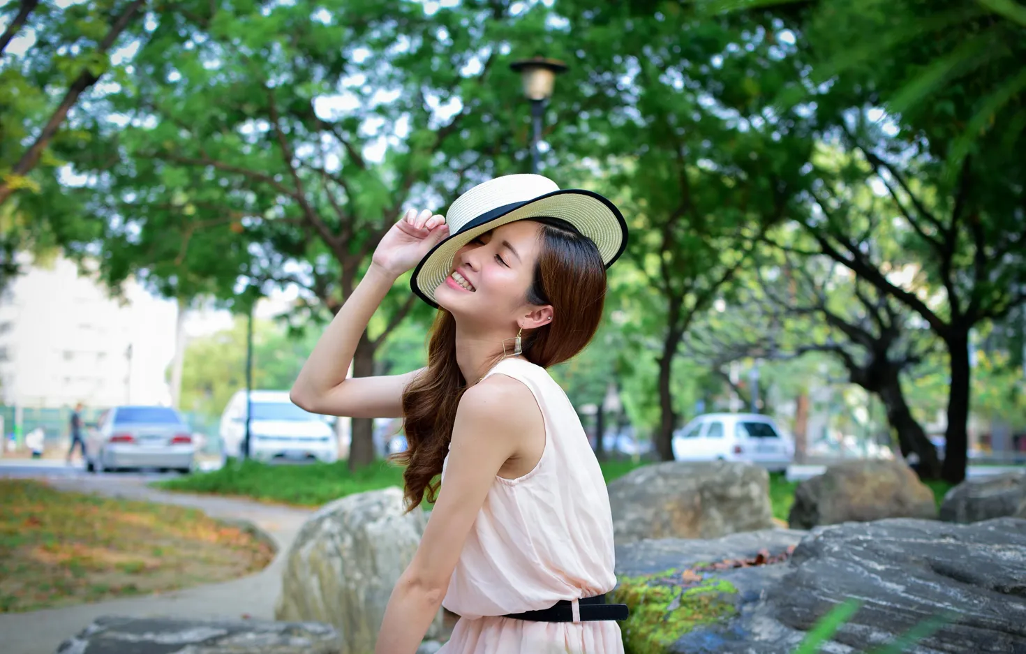 [爱美足] NO.180 张筠 连衣裙凉高美腿 街拍#[29P]-9