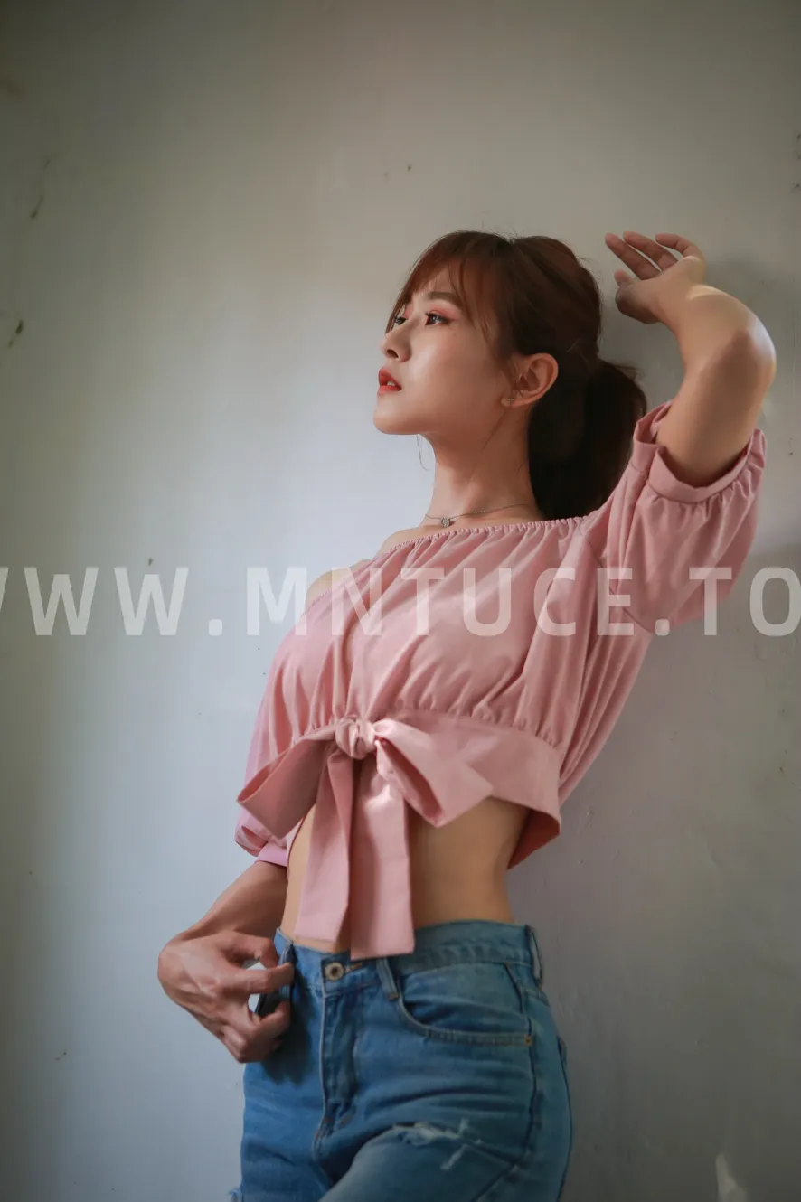 [爱美足] NO.103 郭思敏 唯美牛仔裤高跟 街拍#[48P]-25