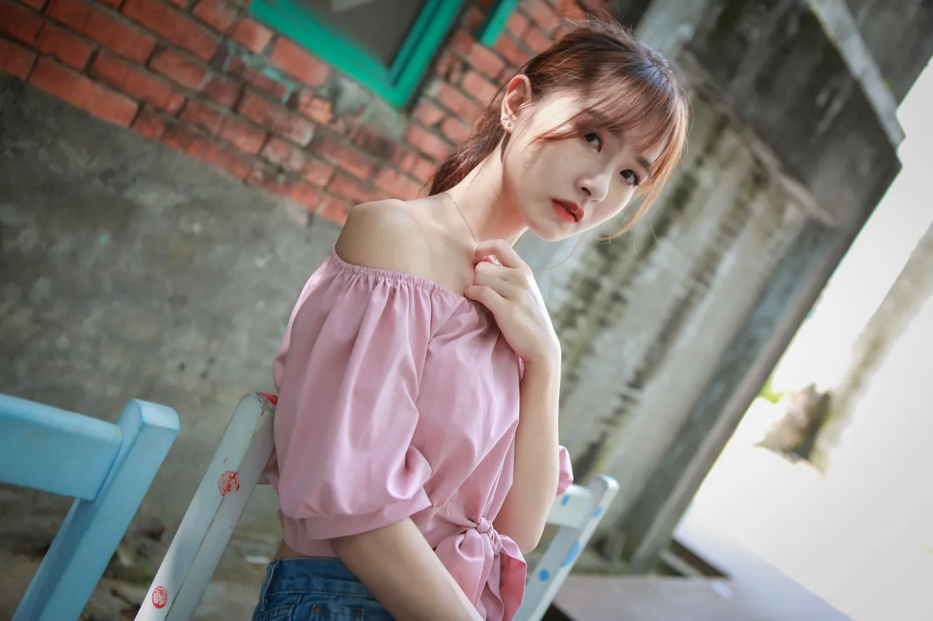[爱美足] NO.103 郭思敏 唯美牛仔裤高跟 街拍#[48P]-28