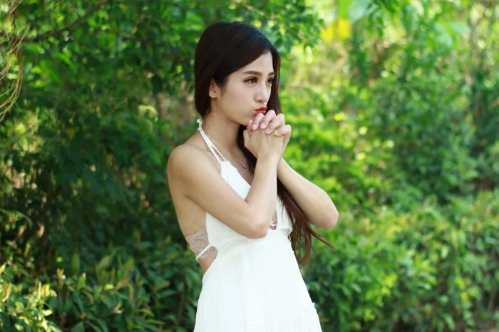 [Mzsock] NO.039 Go Go white dress high heels beautiful legs outdoor shot street photography#[106P]-4
