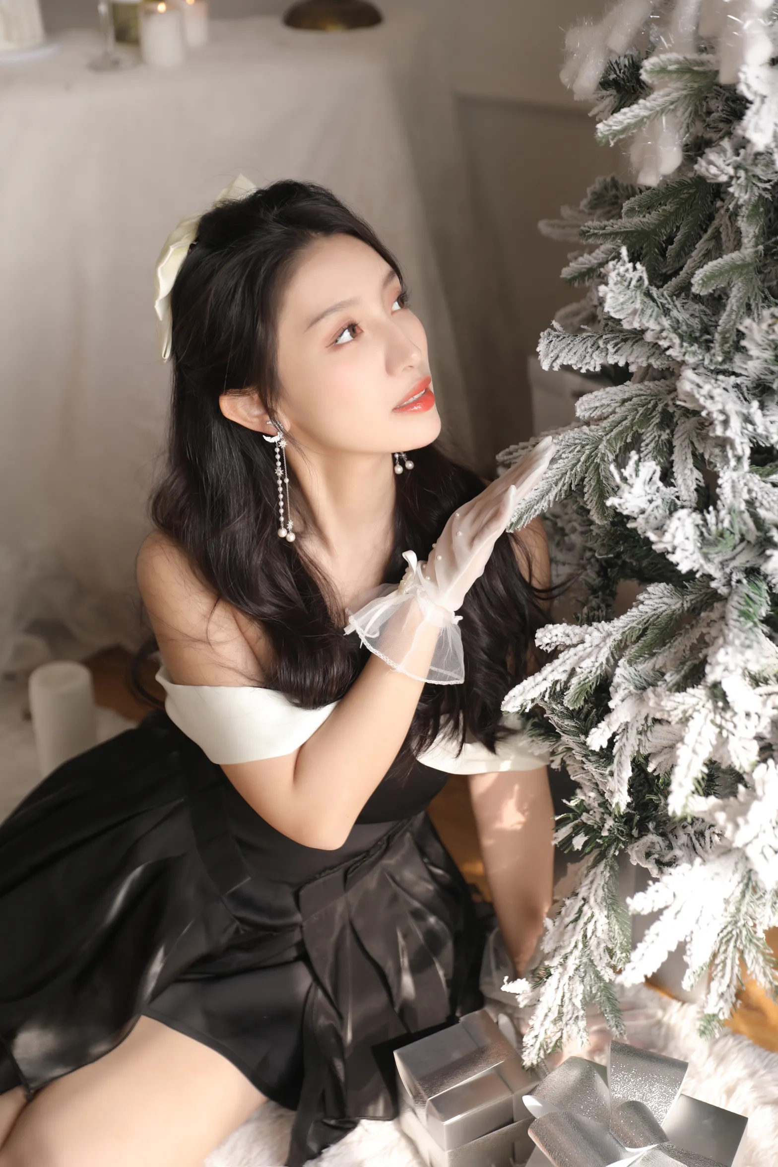 [艺图语] 2022.12.08 Vol.2628 – 千金圣诞 柠萌婧啊#[36P]-19