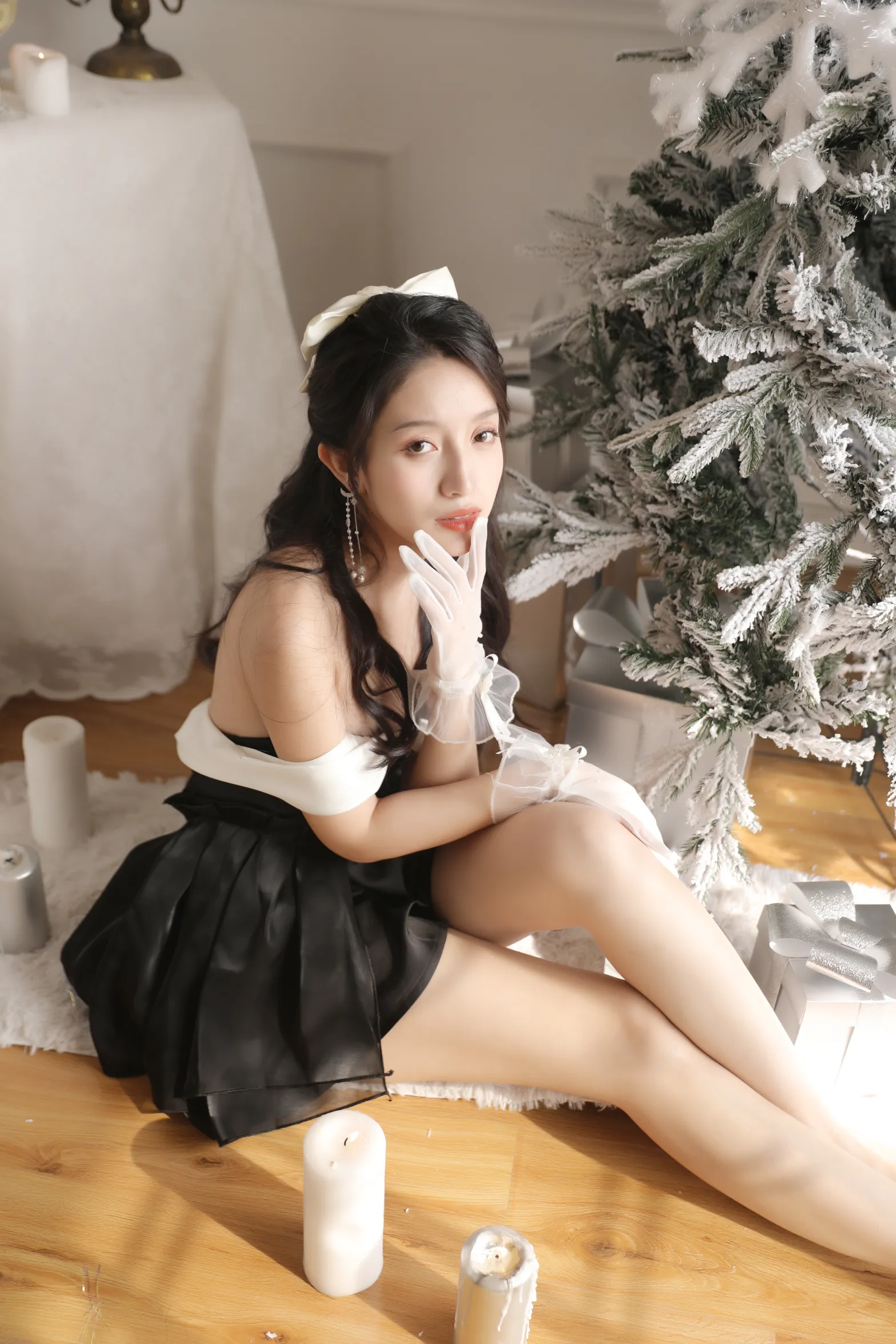 [艺图语] 2022.12.08 Vol.2628 – 千金圣诞 柠萌婧啊#[36P]-20