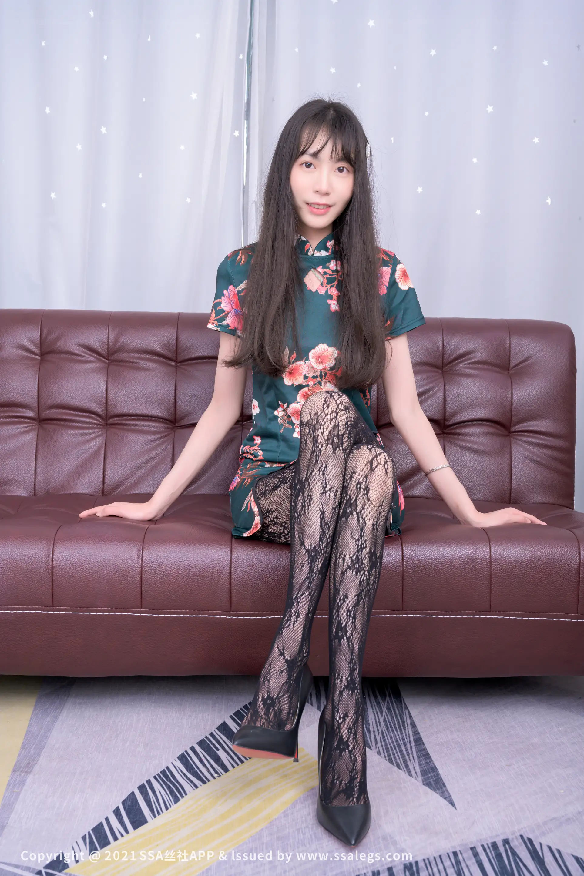 [Mzsock] NO.744 Model’s black fishnet stockings (Part 1) silk club#[126P]-10
