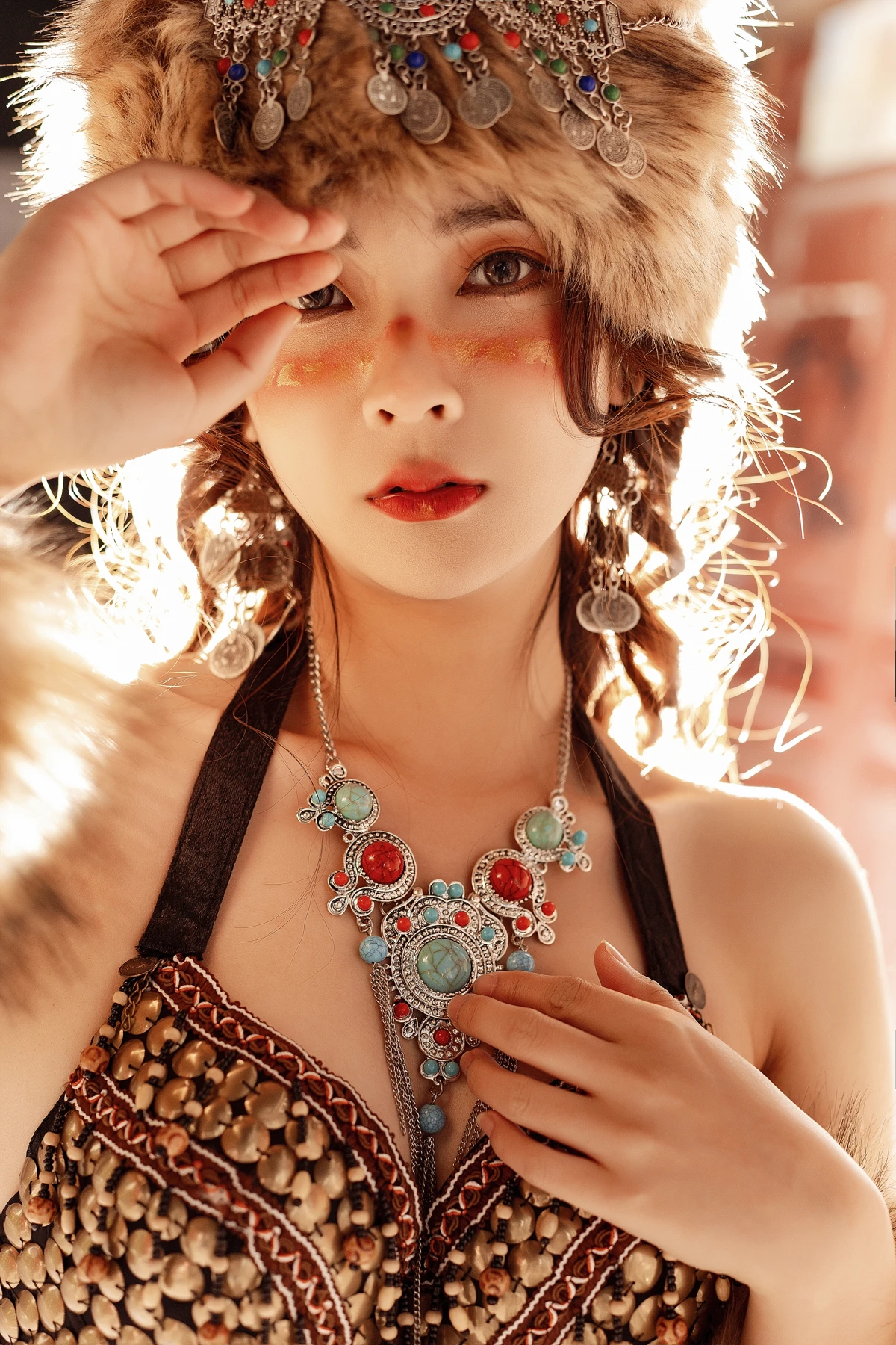 [YITUYU] 2023.01.02 Vol.2820 – Indian Style · Tribal Princess Li Li#[23P]-1