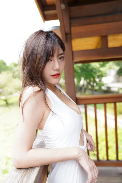 [爱美足] NO.089 陈葳 性感露肚连衣短裙 高跟美腿外拍 街拍#[81P]-9