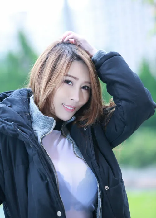 [Mzsock] NO.081 Tingting denim shorts, high heels and beautiful legs, outdoor shot street photography#[79P]-6