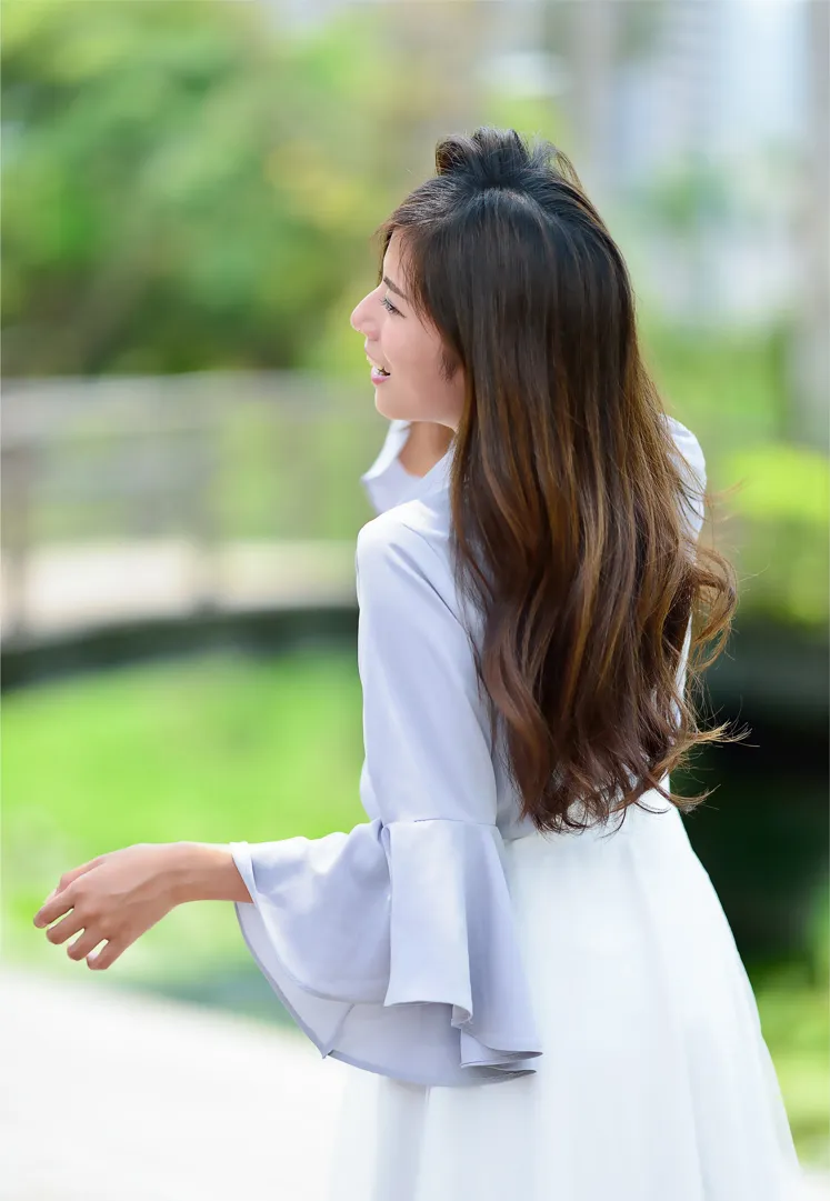 [爱美足] NO.145 方唯真 飘逸长裙涼高美腿 街拍#[105P]-8