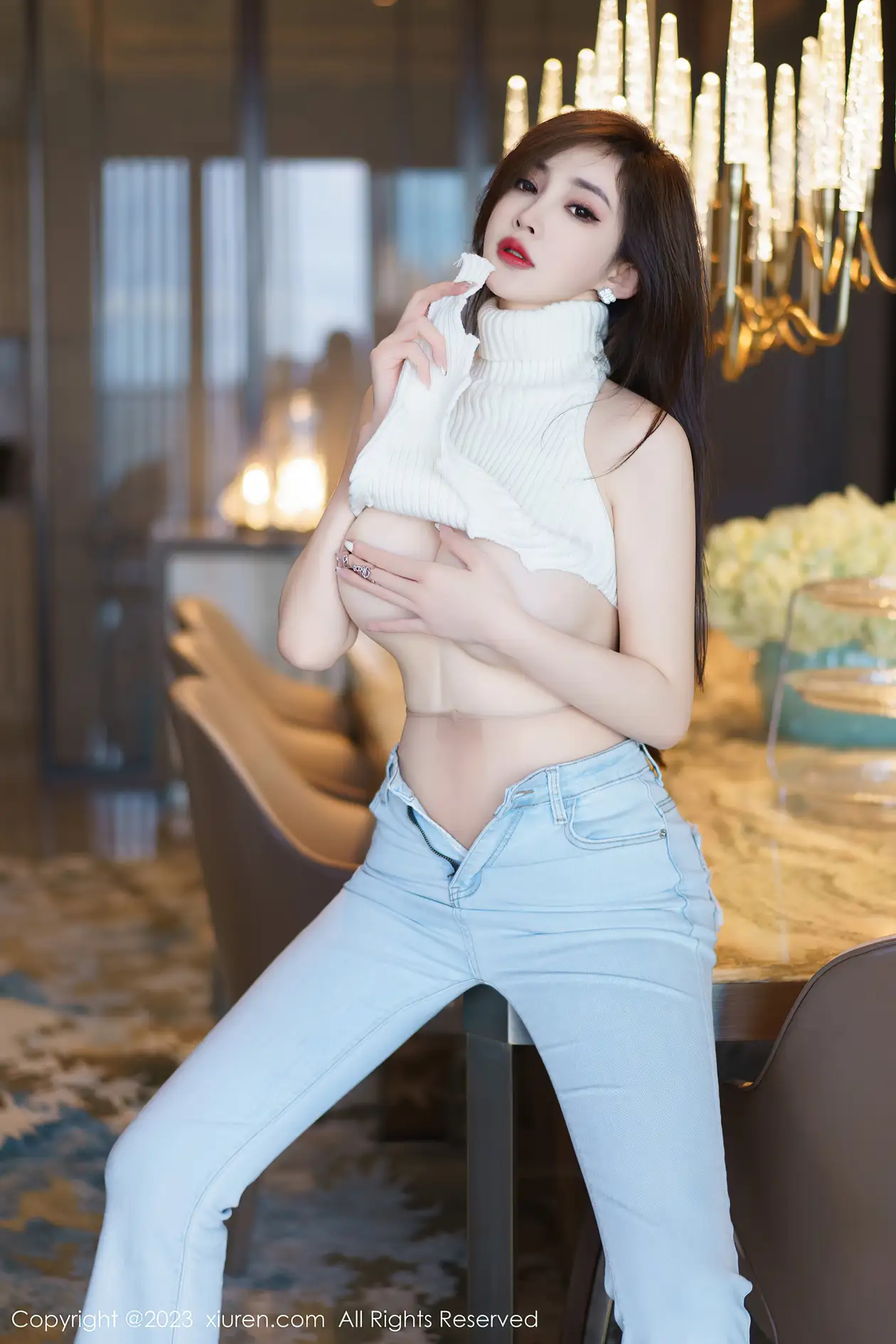 [秀人网] 2023.04.07 NO.6534 Carol周妍希 牛仔裤#[72P]-8