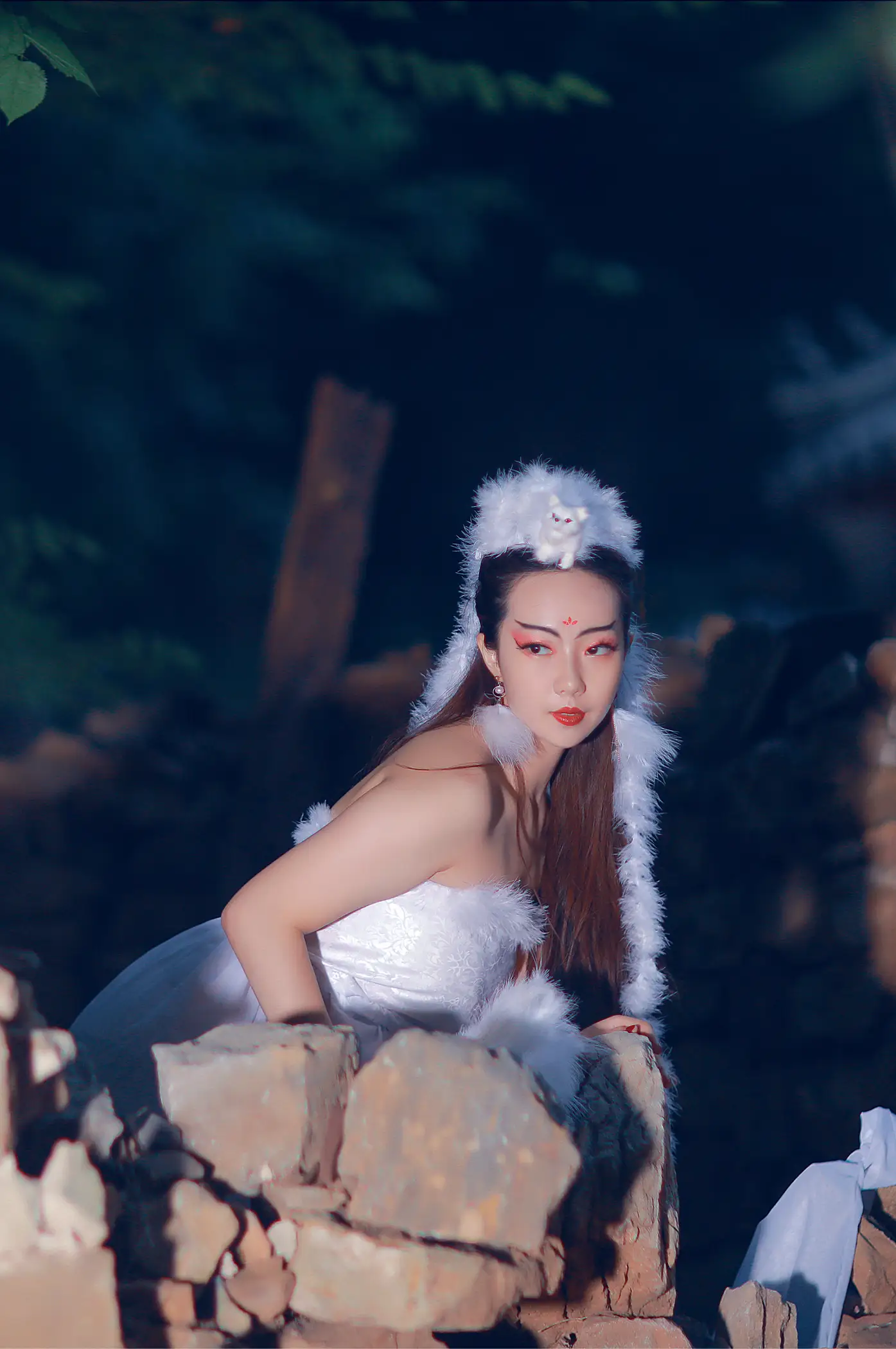 [艺图语] 2021.08.16 Vol.133 – 白狐 小米#[19P]-1