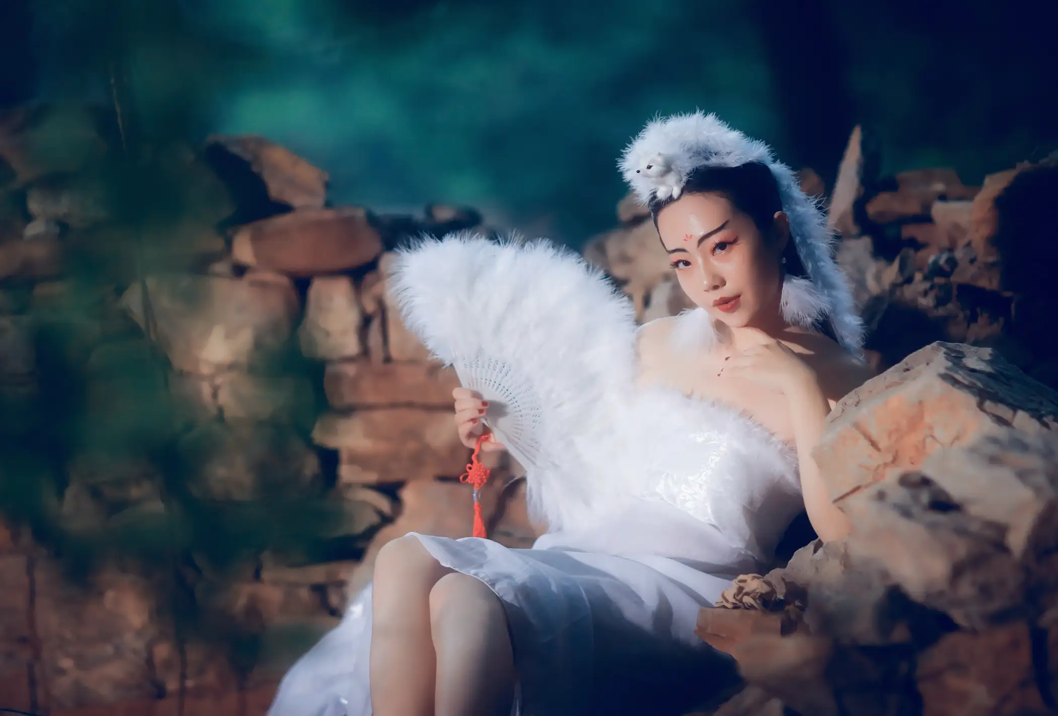 [艺图语] 2021.08.16 Vol.133 – 白狐 小米#[19P]-5