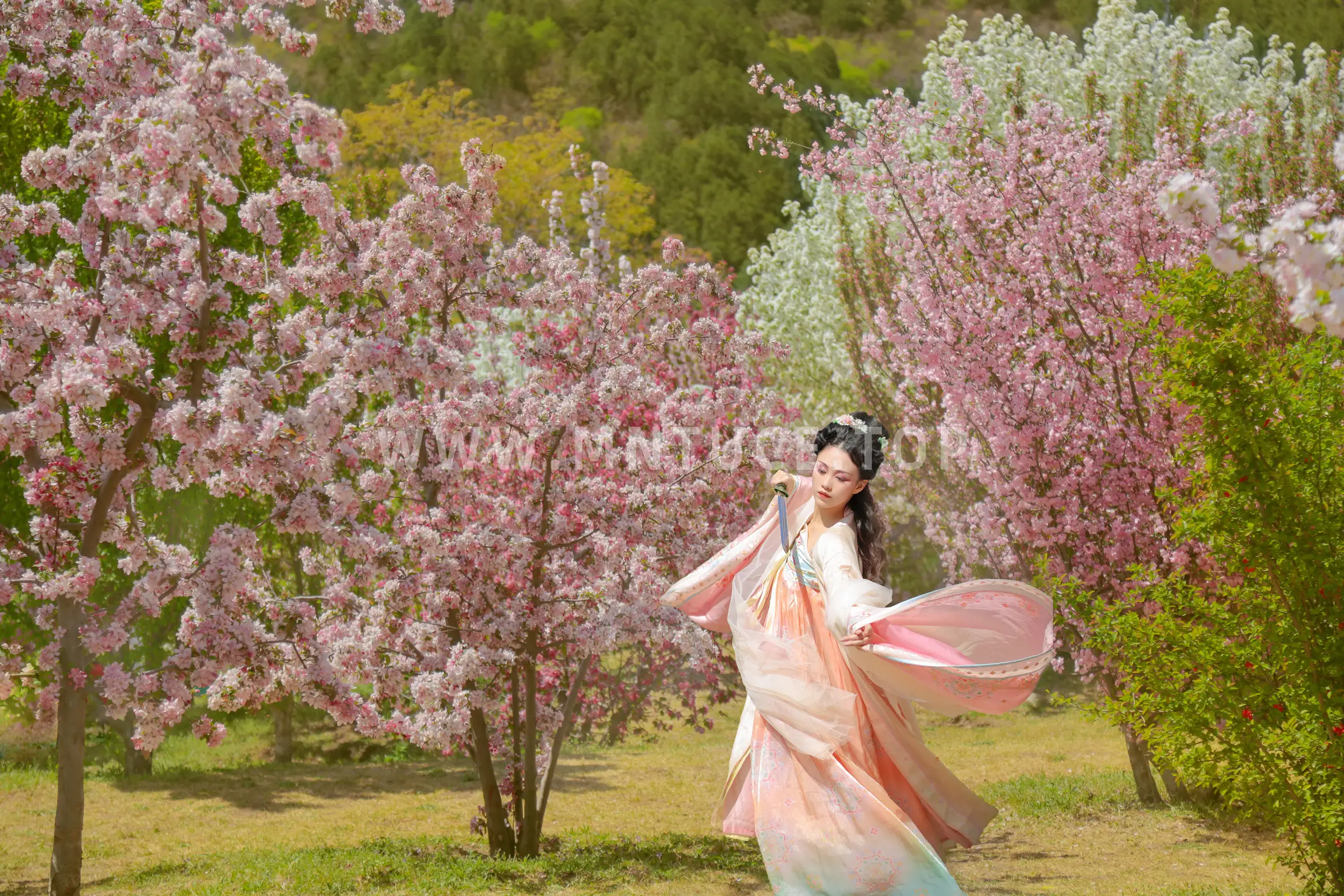 [YITUYU] 2022.06.07 Vol.1105 – Haitang Chinese Style Illustrations Green Frost Goose#[22P]-4