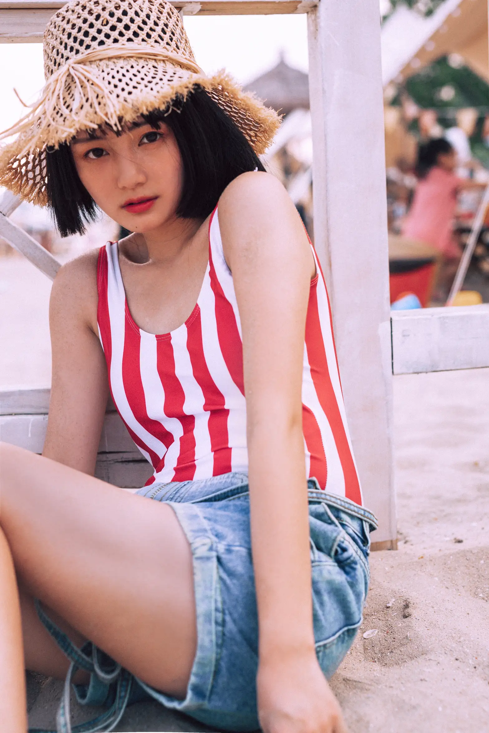 2021.11.24 Vol.467 – 红色沙滩少女 21