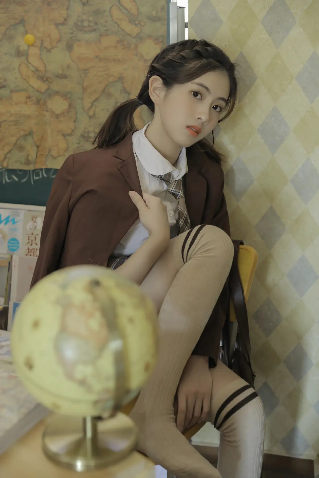 [艺图语] 2022.07.13 Vol.1468 – 下节课自习 潘珺雅#[20P]-17