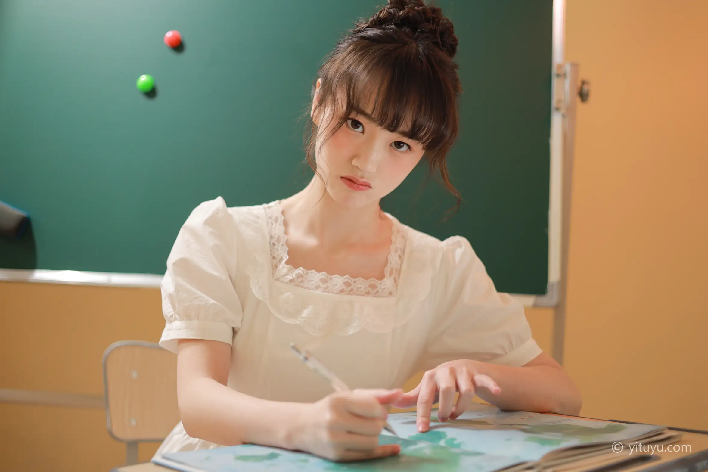 [艺图语] 2021.04.23 Vol.044 – 放学后 柚子#[38P]-5