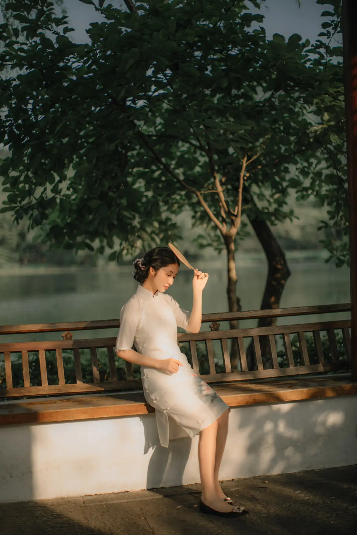 [艺图语] 2021.10.25 Vol.386 – 柳絮旗袍 小温暖#[18P]-8