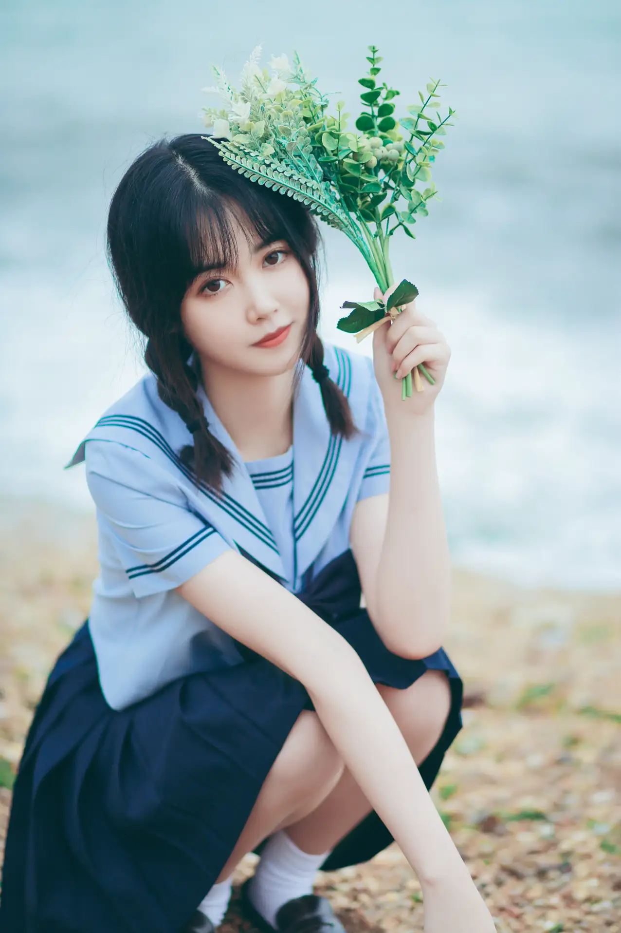 [艺图语] 2022.07.28 Vol.1565 – 夏日海边的少女 淺櫻桃奈#[26P]-11