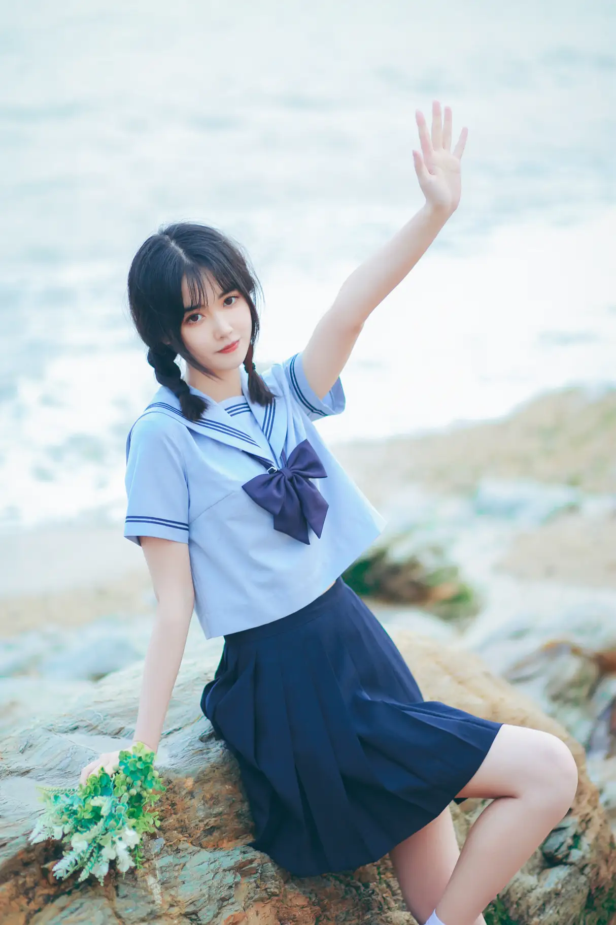 [艺图语] 2022.07.28 Vol.1565 – 夏日海边的少女 淺櫻桃奈#[26P]-14