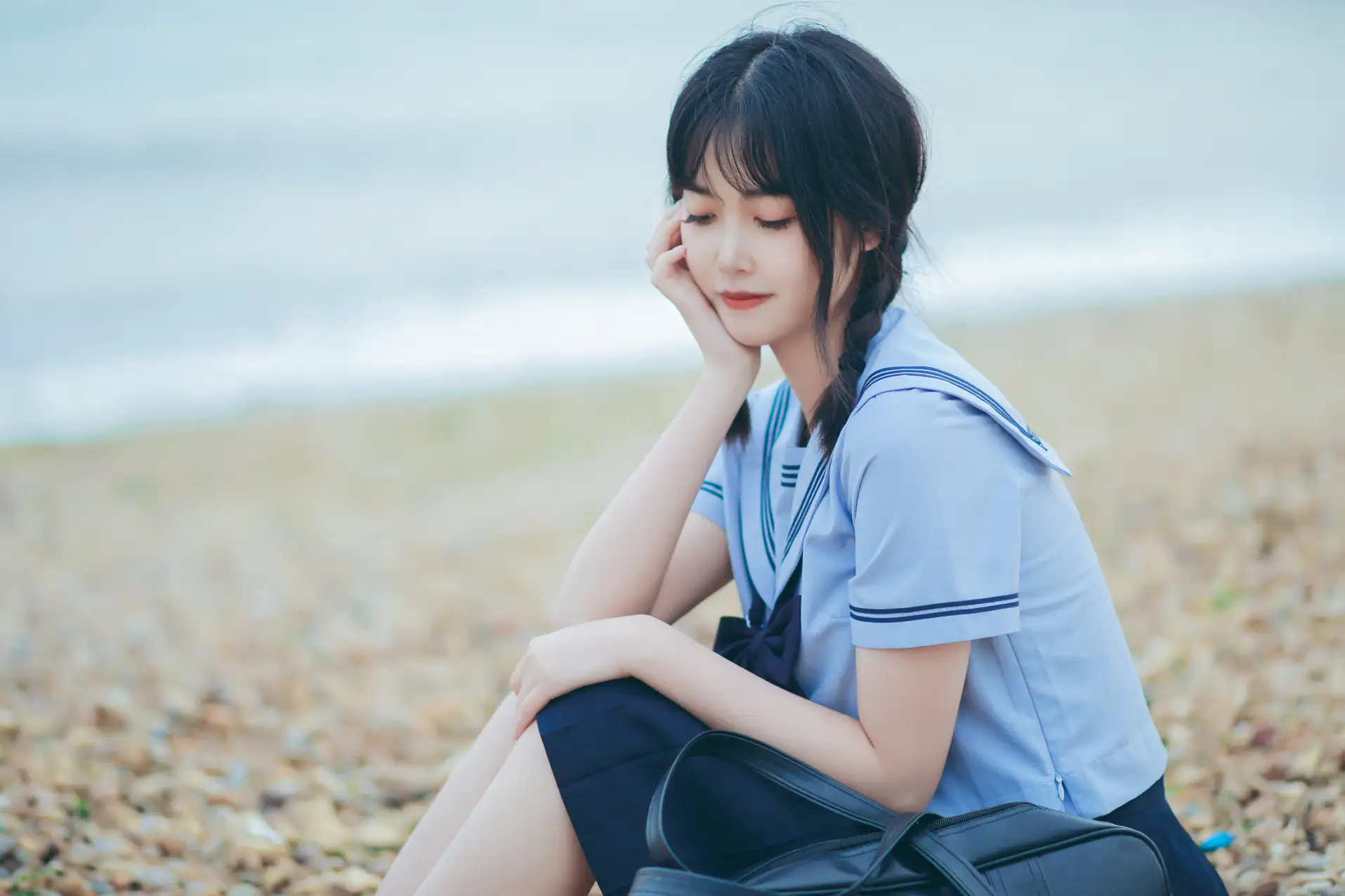 [艺图语] 2022.07.28 Vol.1565 – 夏日海边的少女 淺櫻桃奈#[26P]-16