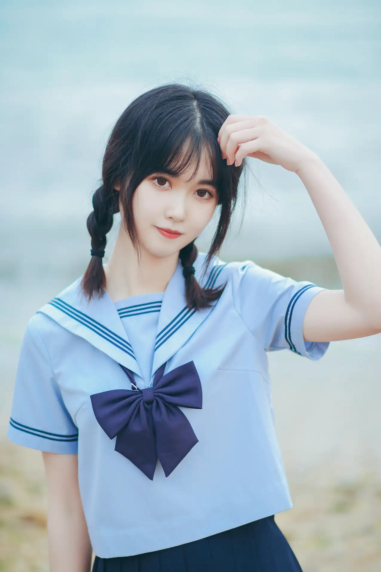 [艺图语] 2022.07.28 Vol.1565 – 夏日海边的少女 淺櫻桃奈#[26P]-17