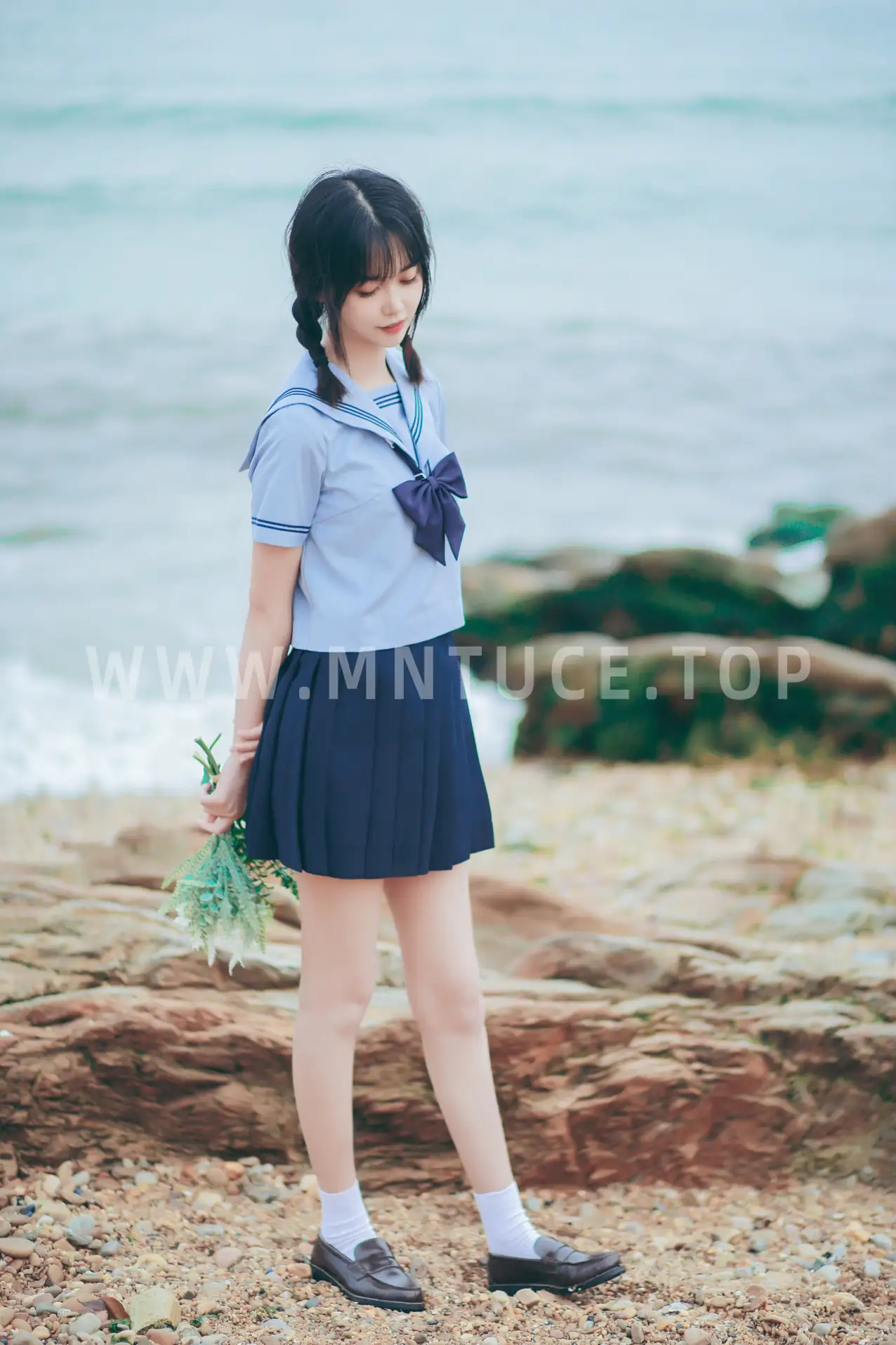 [艺图语] 2022.07.28 Vol.1565 – 夏日海边的少女 淺櫻桃奈#[26P]-18