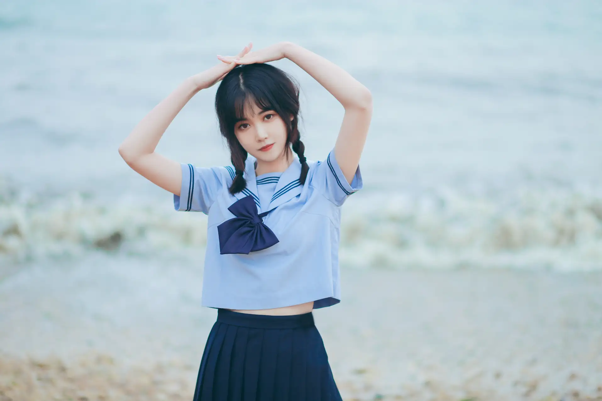 [艺图语] 2022.07.28 Vol.1565 – 夏日海边的少女 淺櫻桃奈#[26P]-19