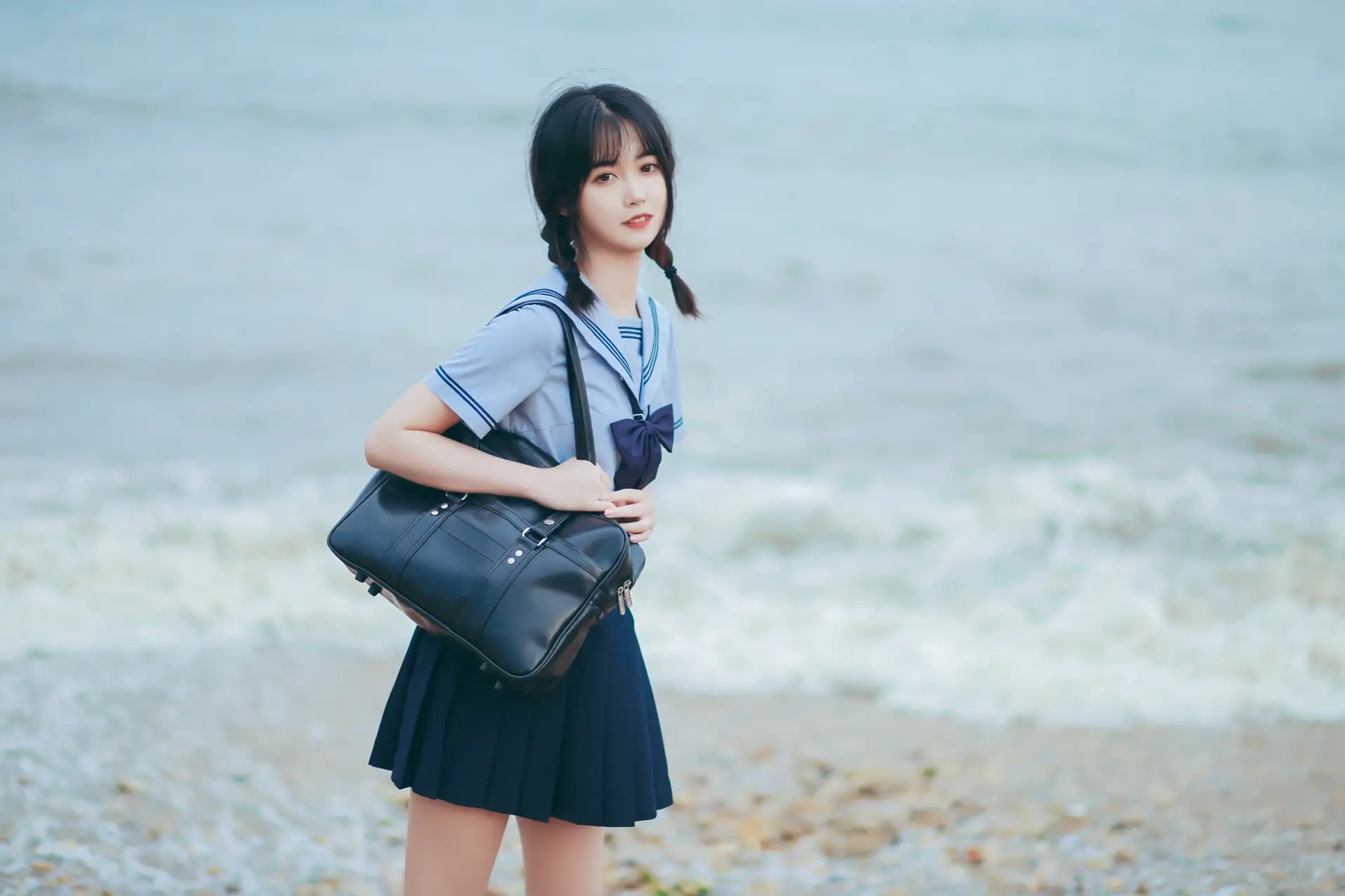 [艺图语] 2022.07.28 Vol.1565 – 夏日海边的少女 淺櫻桃奈#[26P]-21