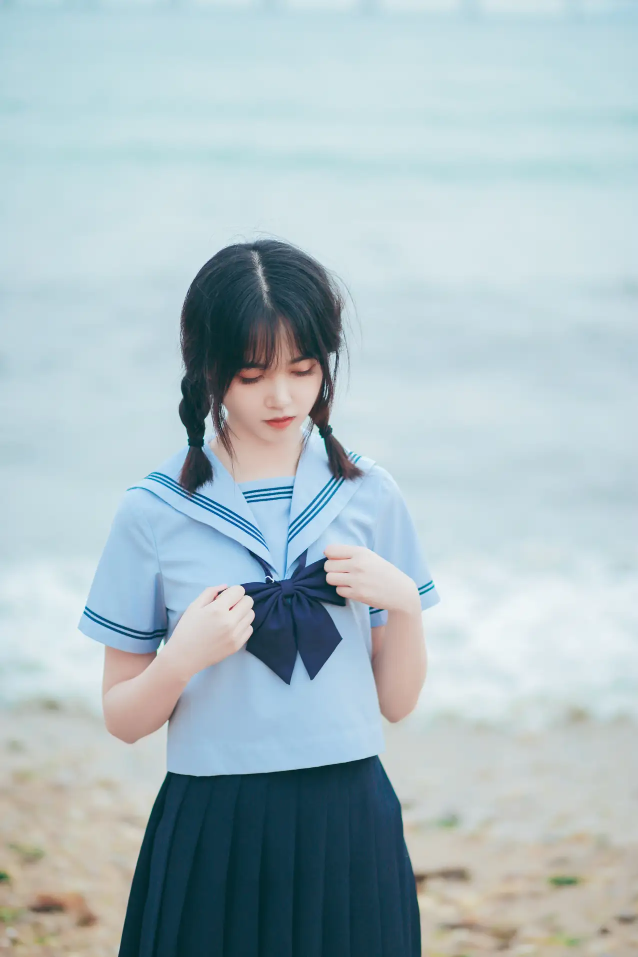 [艺图语] 2022.07.28 Vol.1565 – 夏日海边的少女 淺櫻桃奈#[26P]-22