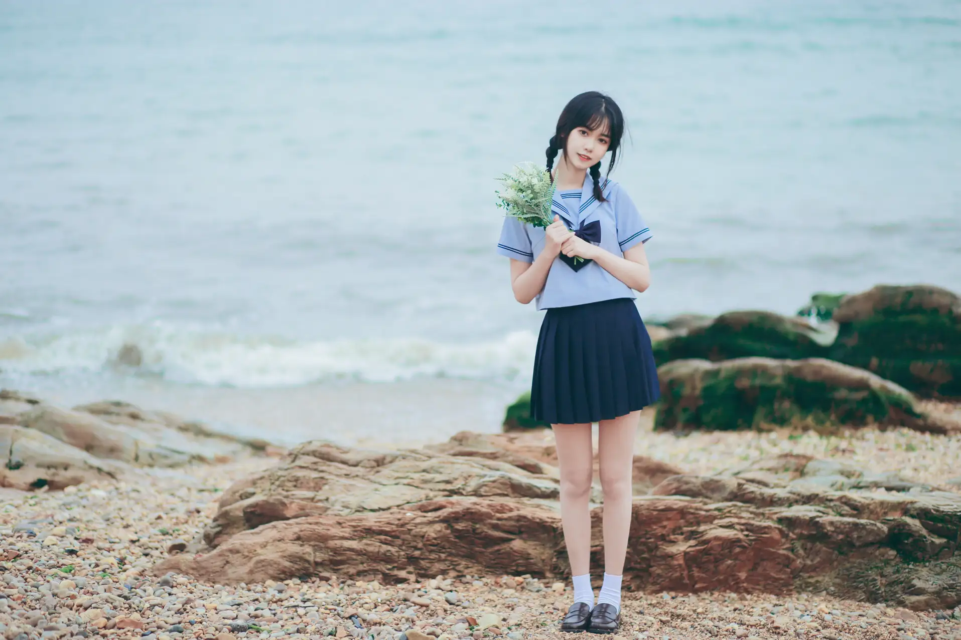 [艺图语] 2022.07.28 Vol.1565 – 夏日海边的少女 淺櫻桃奈#[26P]-24