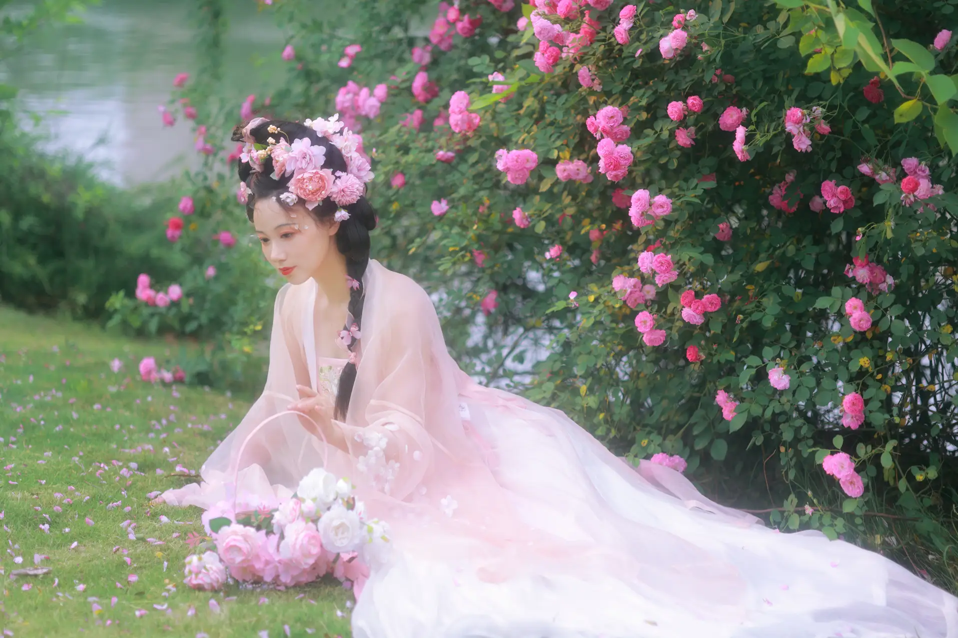[艺图语] 2022.06.18 Vol.1217 – 蔷薇花神 笑笑#[35P]-12