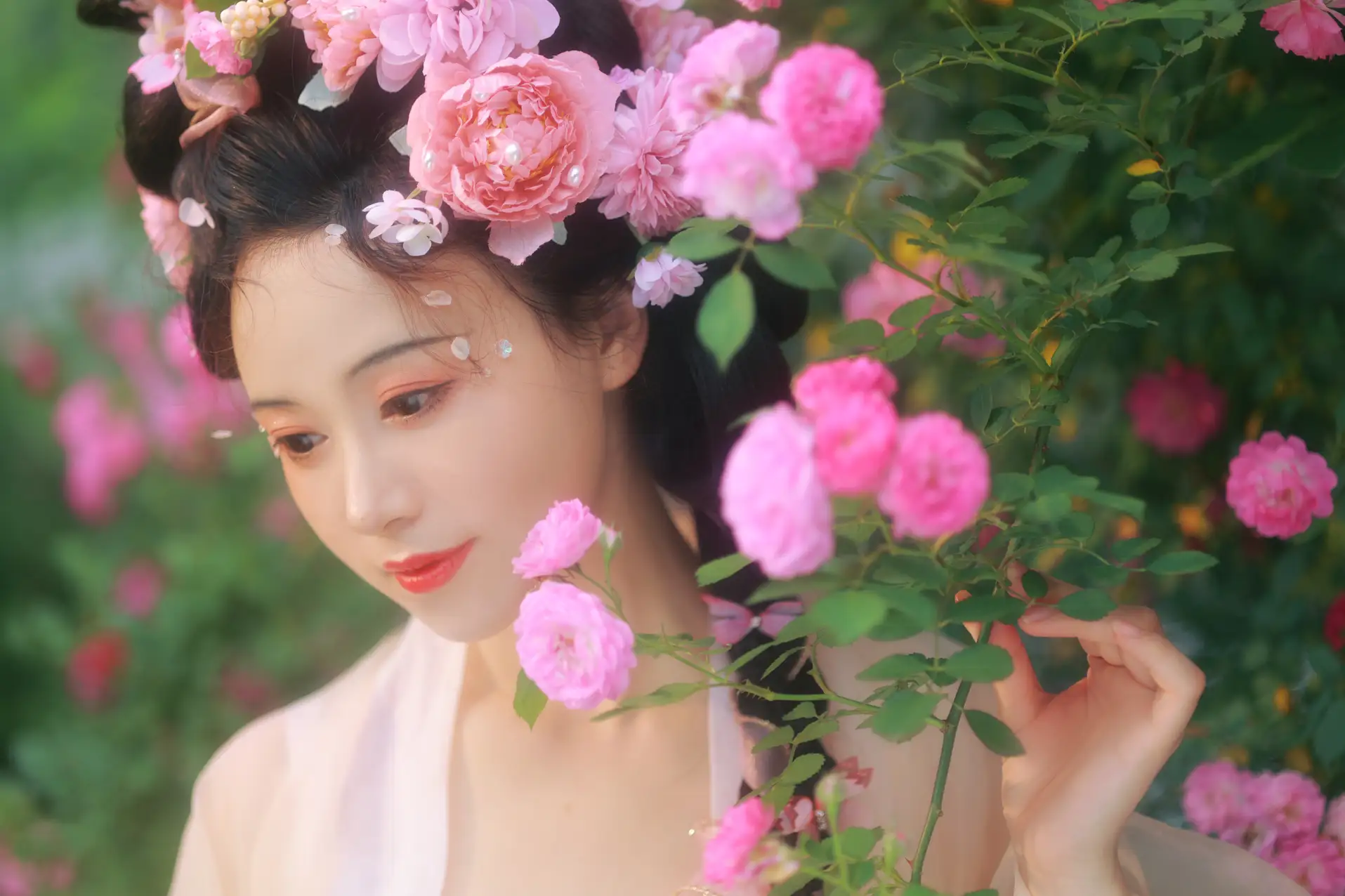 [艺图语] 2022.06.18 Vol.1217 – 蔷薇花神 笑笑#[35P]-15