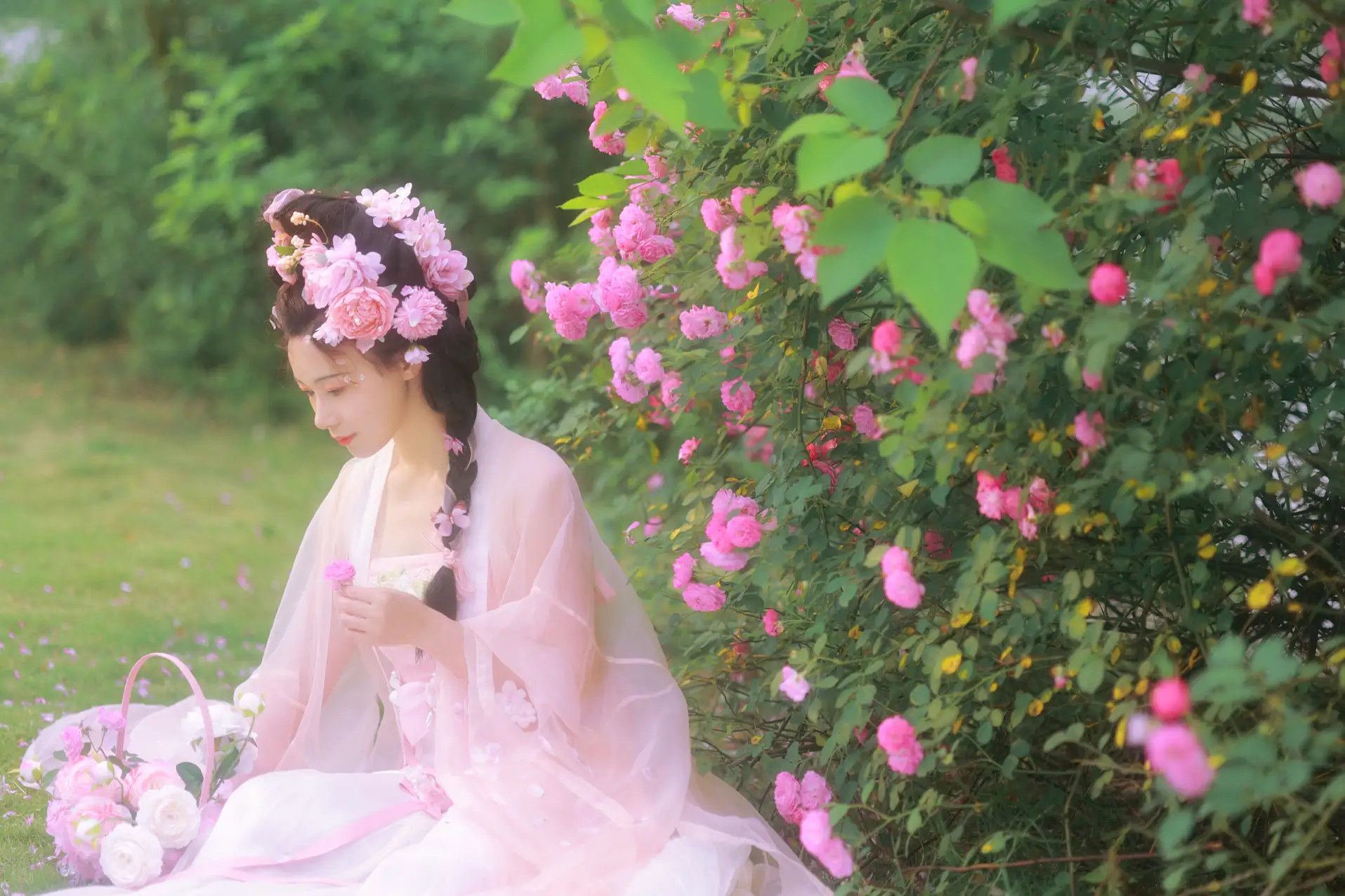 [艺图语] 2022.06.18 Vol.1217 – 蔷薇花神 笑笑#[35P]-16