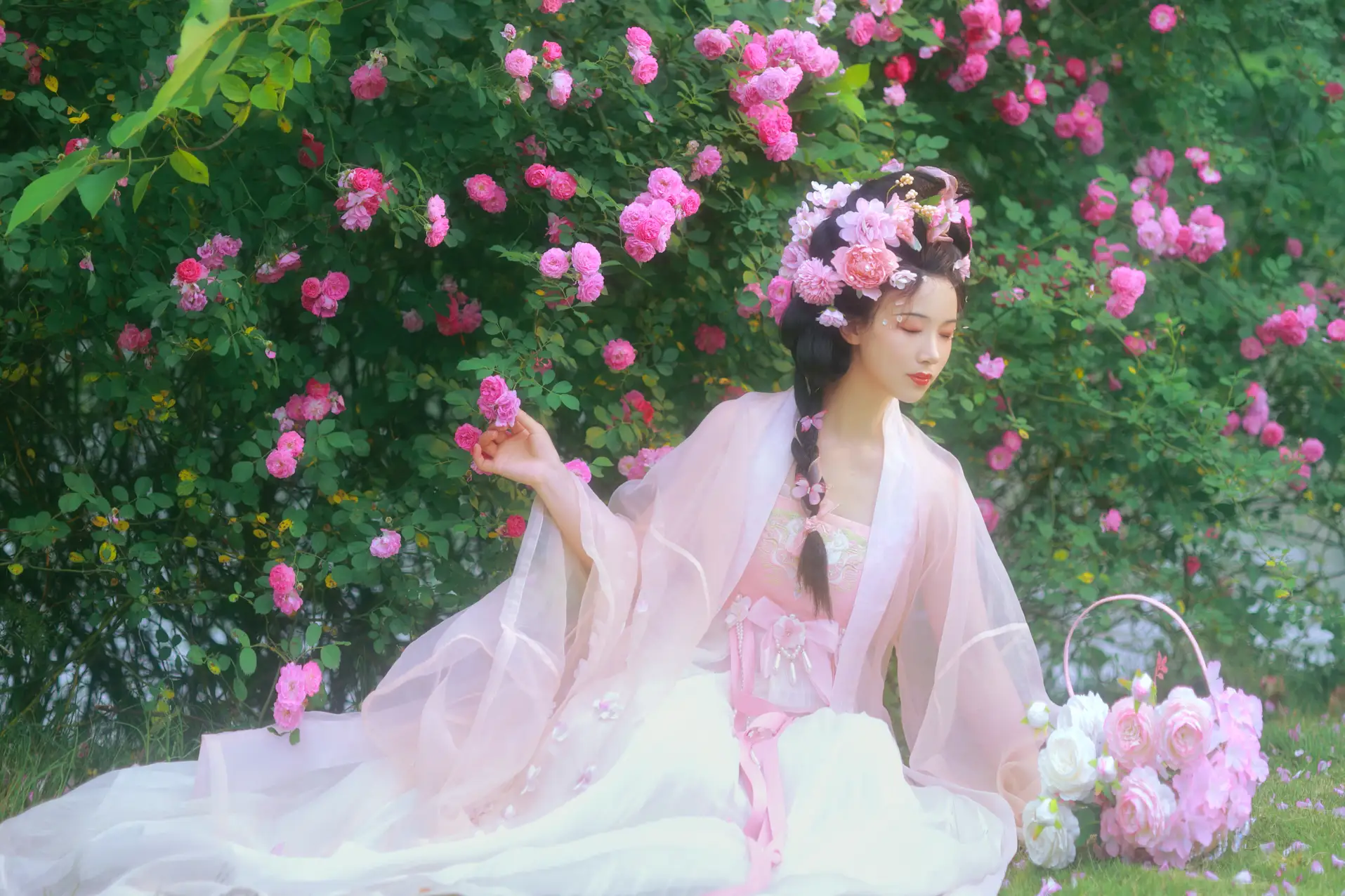 [艺图语] 2022.06.18 Vol.1217 – 蔷薇花神 笑笑#[35P]-29