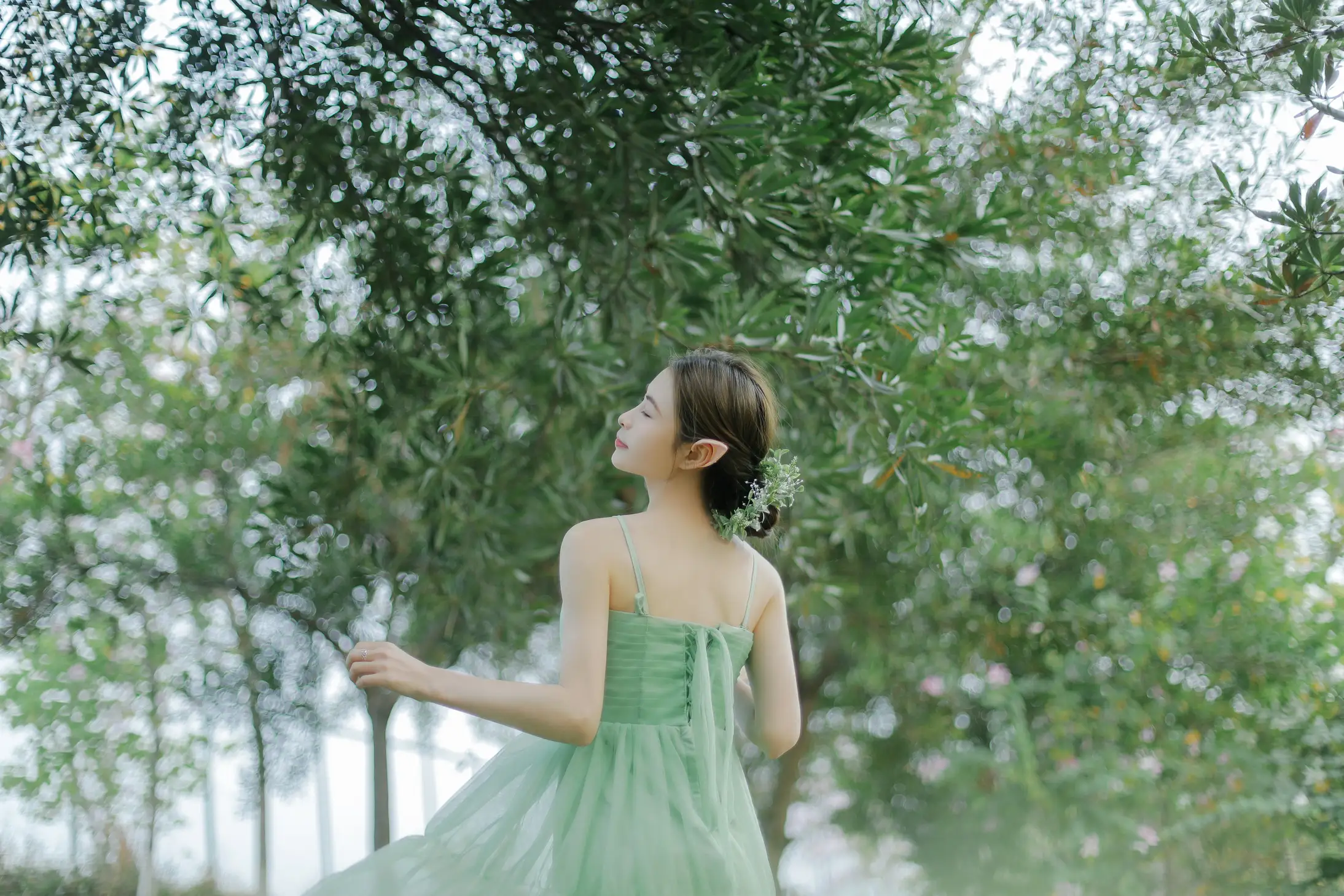 [艺图语] 2022.06.12 Vol.1158 – 森林里的精灵 丽玉#[26P]-1