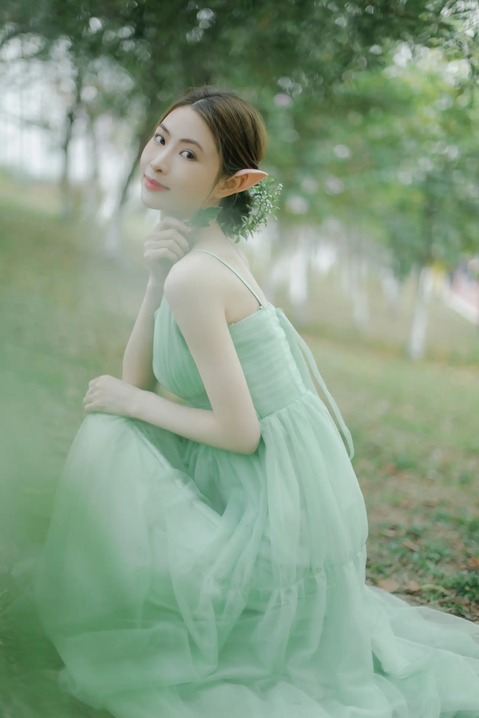 [艺图语] 2022.06.12 Vol.1158 – 森林里的精灵 丽玉#[26P]-3