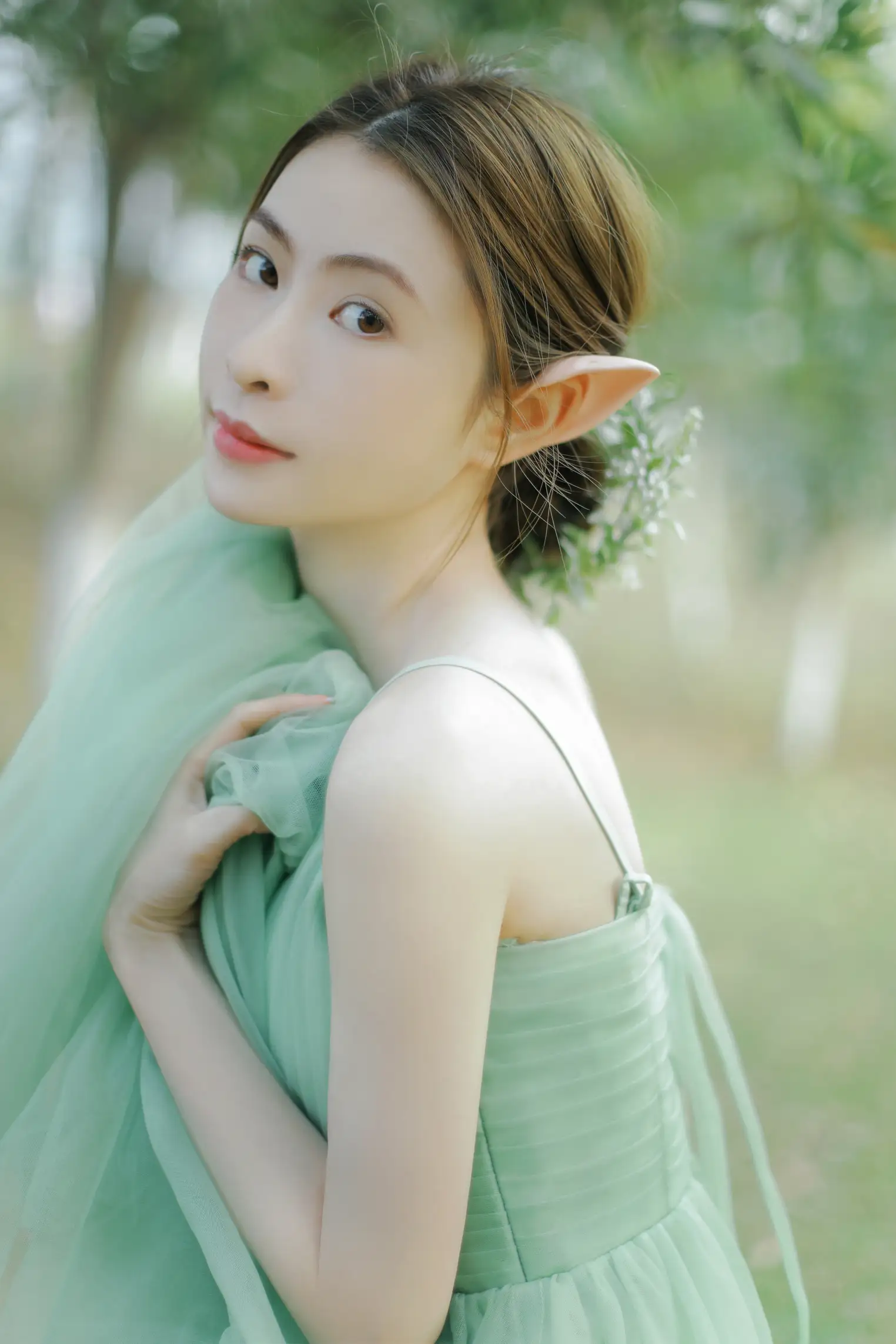 [艺图语] 2022.06.12 Vol.1158 – 森林里的精灵 丽玉#[26P]-8