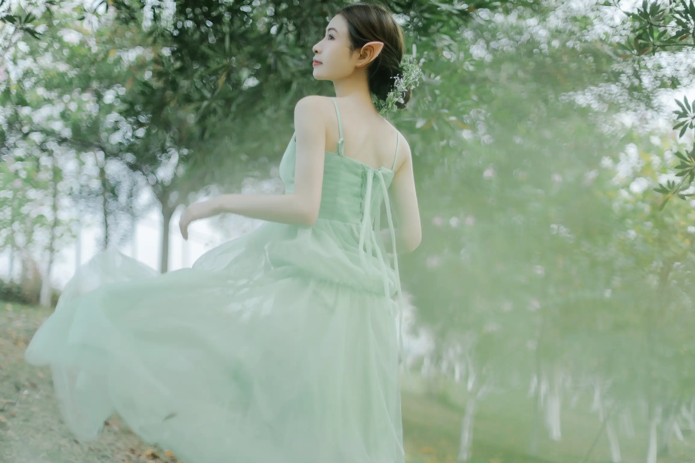 [艺图语] 2022.06.12 Vol.1158 – 森林里的精灵 丽玉#[26P]-3