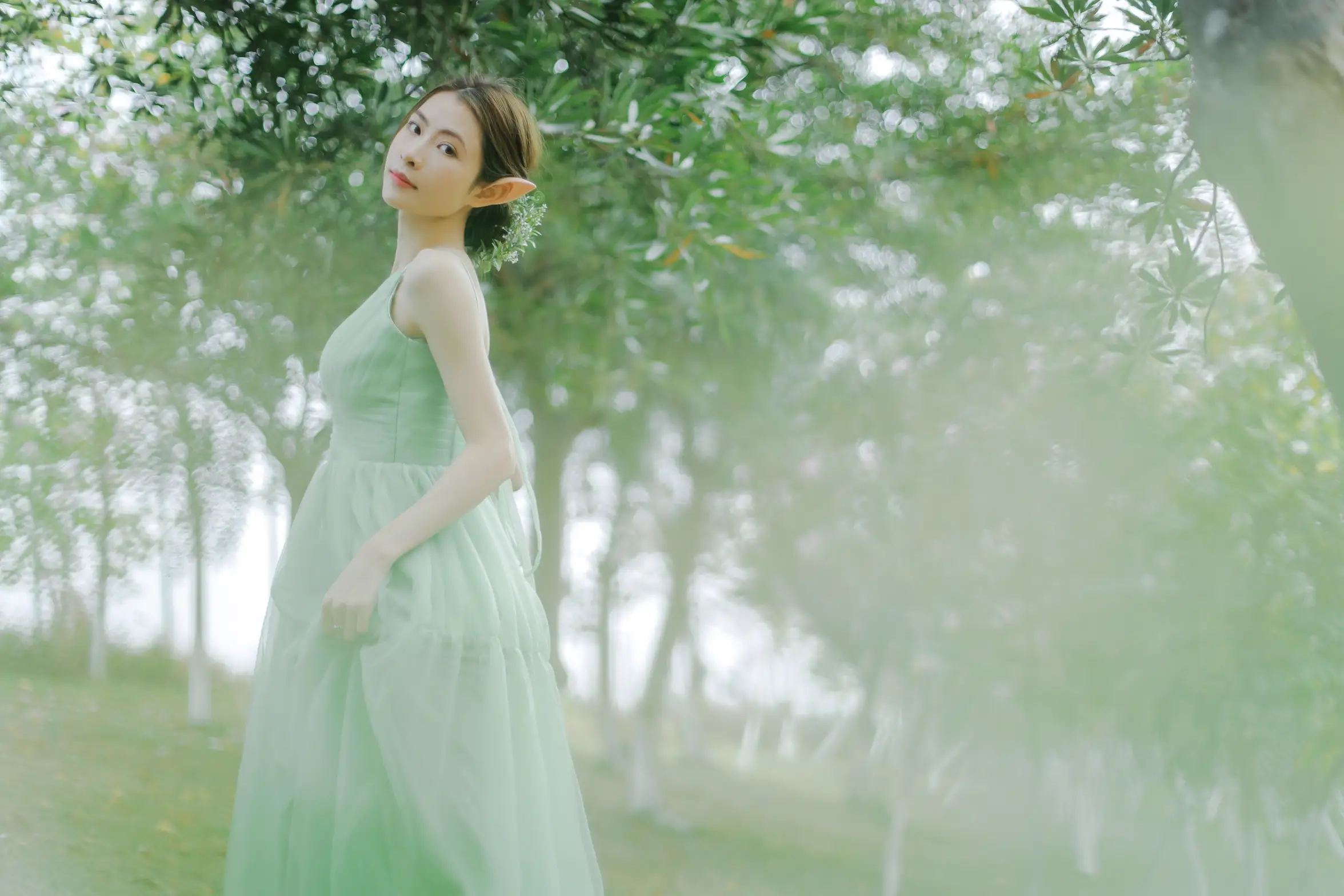 [艺图语] 2022.06.12 Vol.1158 – 森林里的精灵 丽玉#[26P]-4