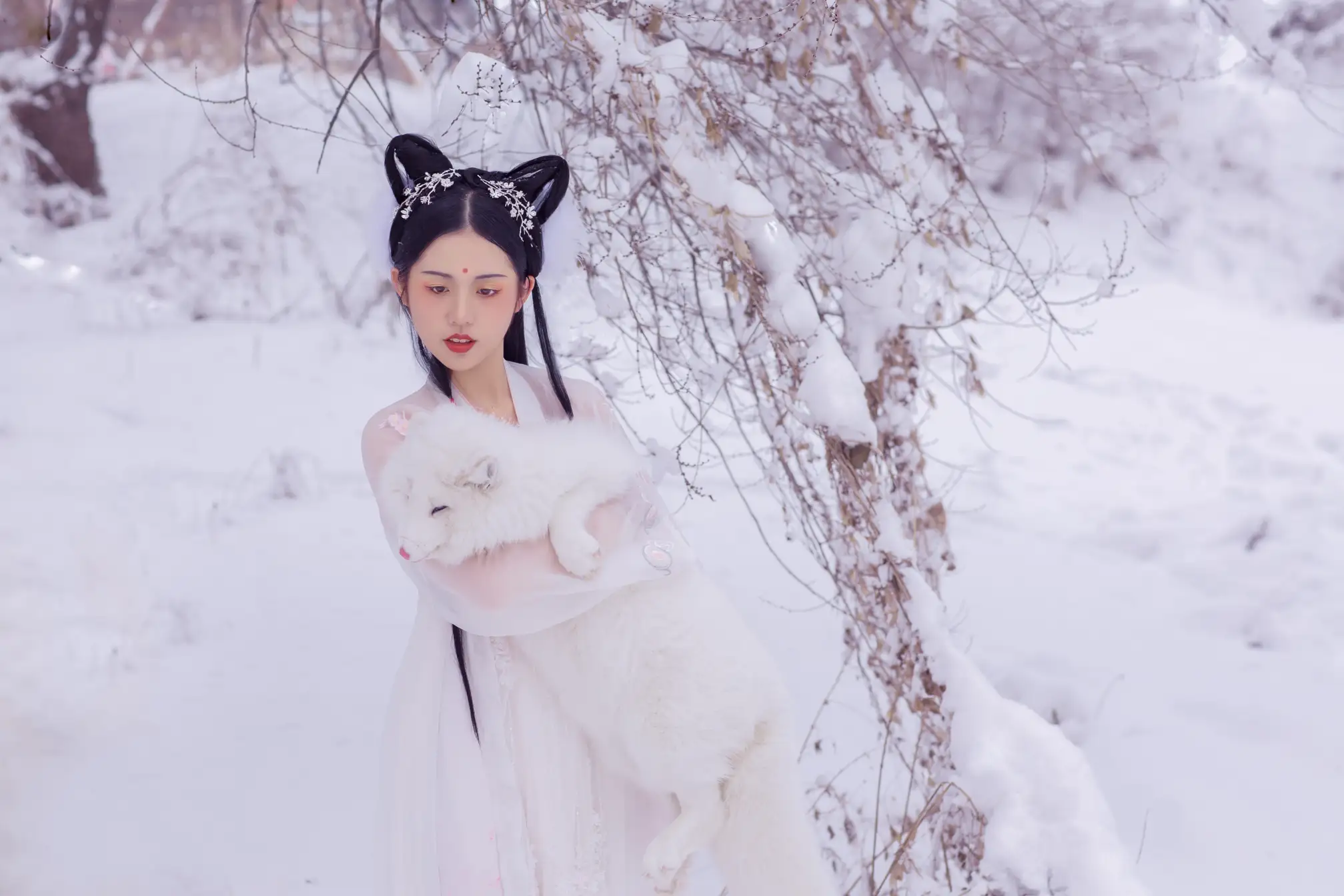 [艺图语] 2022.07.29 Vol.1576 – 雪狐 沐槿cutie#[30P]-1