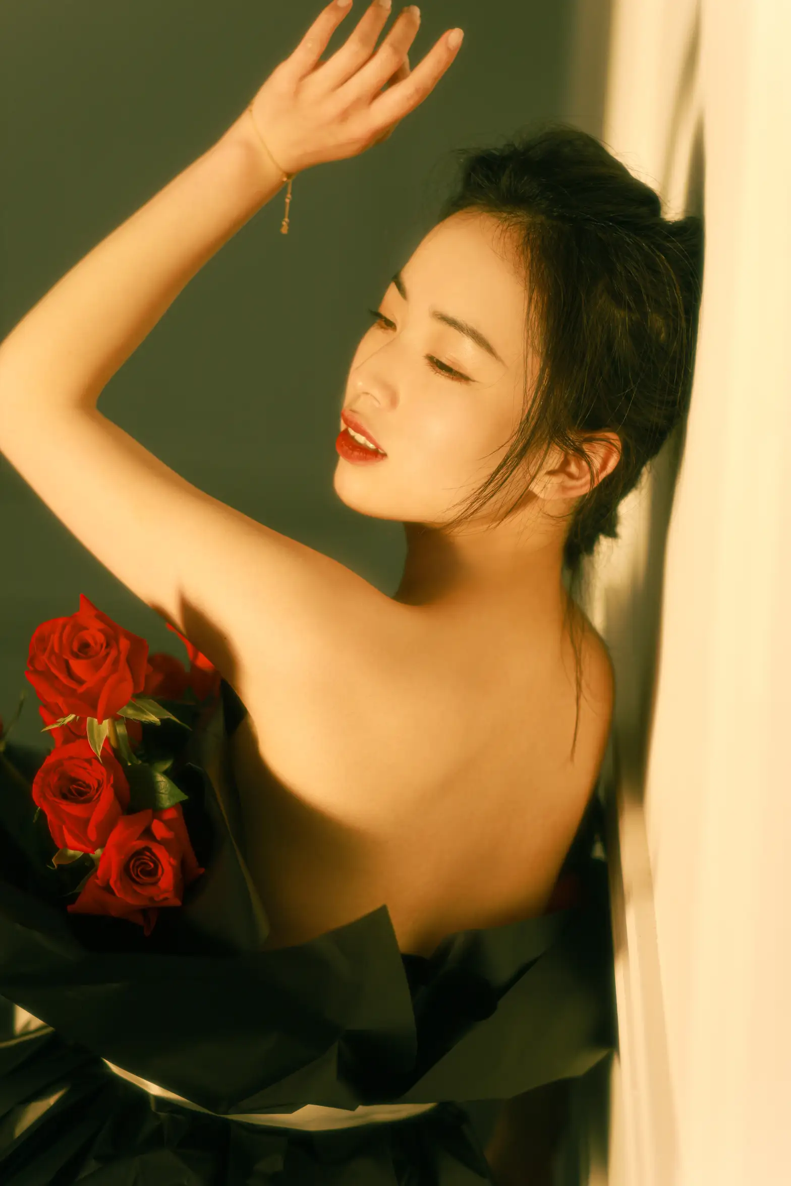 [艺图语] 2022.08.07 Vol.1644 – 红玫瑰 小朱#[34P]-3
