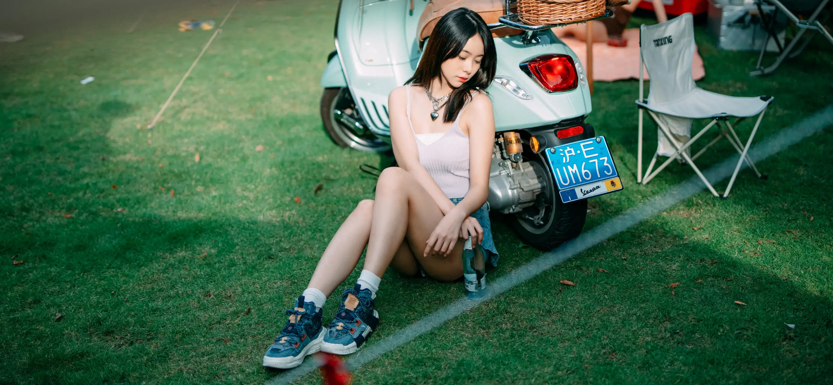[艺图语] 2022.08.09 Vol.1664 – 夏天的白加黑 小可爱#[48P]-15