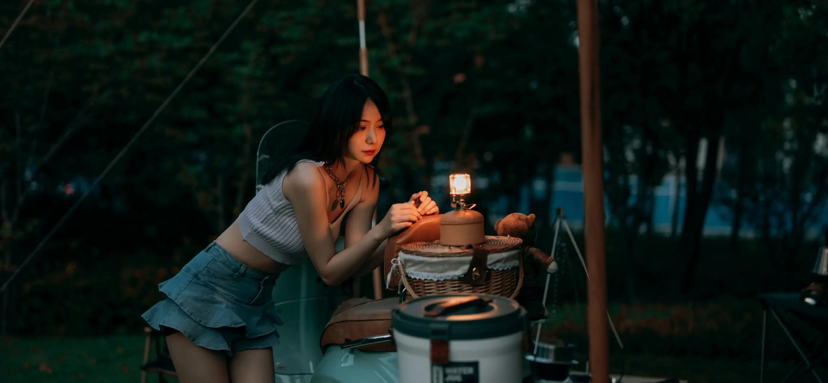 [艺图语] 2022.08.09 Vol.1664 – 夏天的白加黑 小可爱#[48P]-26
