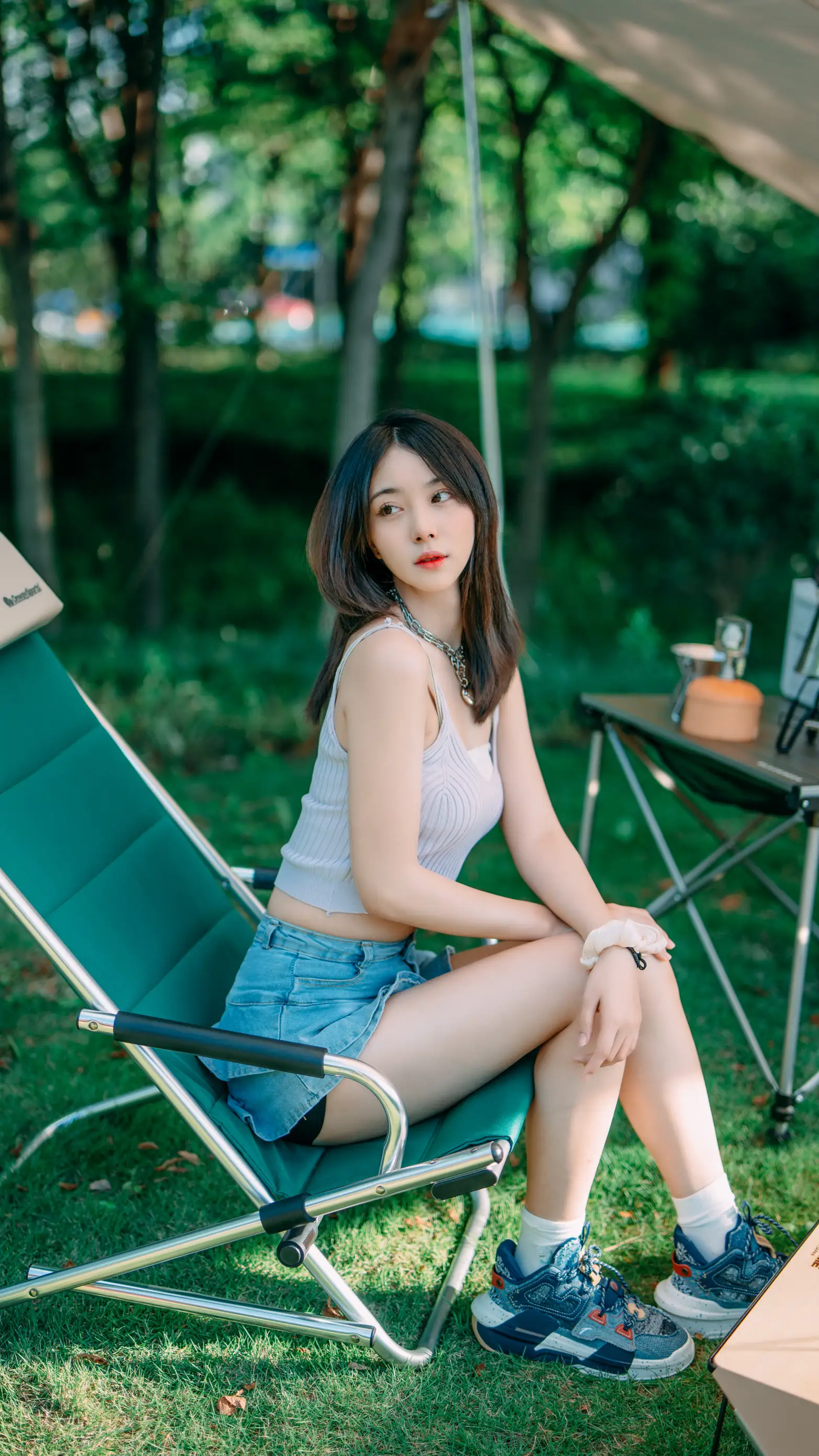 [艺图语] 2022.08.09 Vol.1664 – 夏天的白加黑 小可爱#[48P]-6