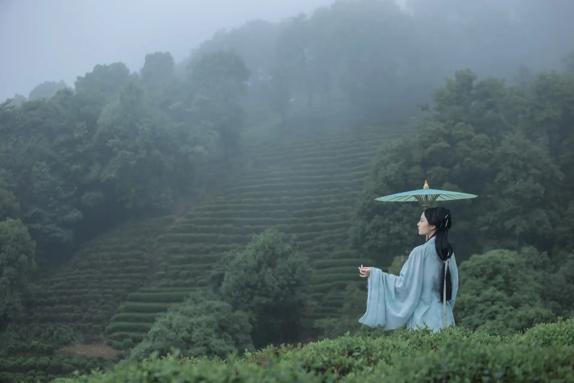 [艺图语] 2022.07.05 Vol.1384 – 空山新雨 沈云缭#[42P]-1