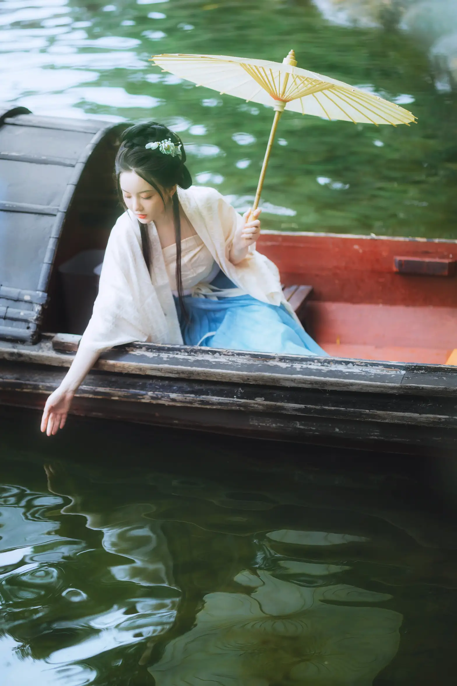 [艺图语] 2022.01.01 Vol.568 – 江南行舟 天晴后的樱花花#[17P]-1