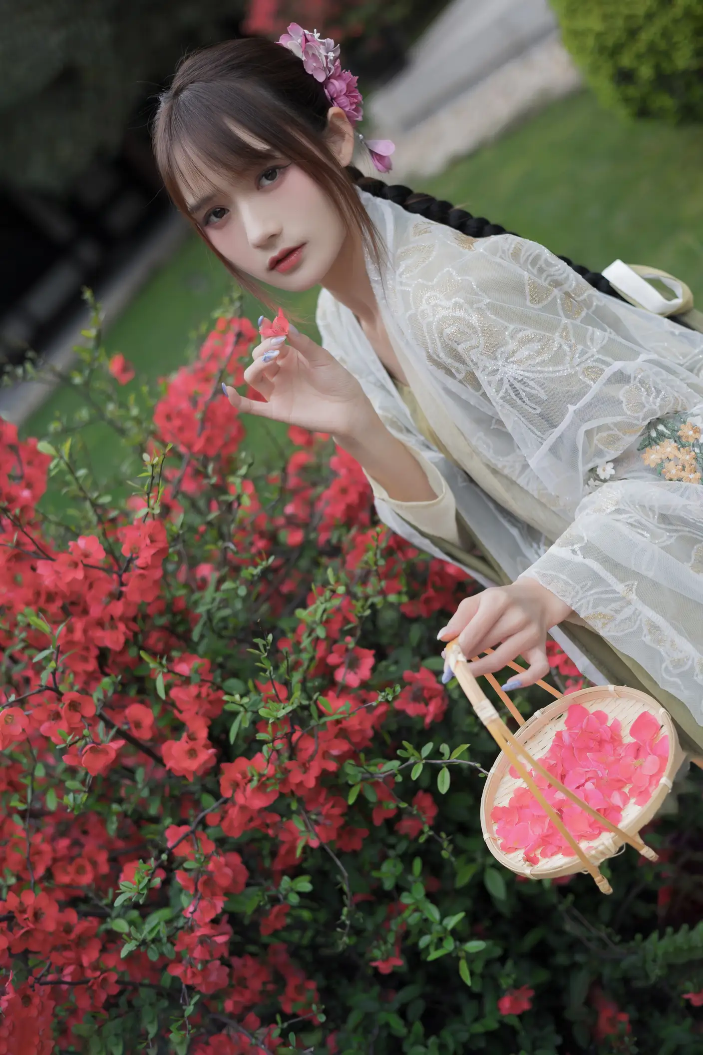 [YITUYU] 2022.07.02 Vol.1351 – Palace Wall Willow Rabbit Zzz won't eat carrots#[44P]-10
